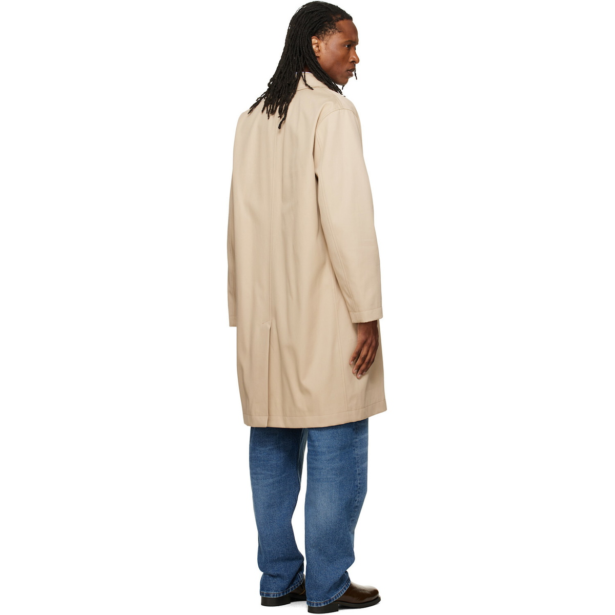 A.P.C. Beige Urban Mac Coat A.P.C.