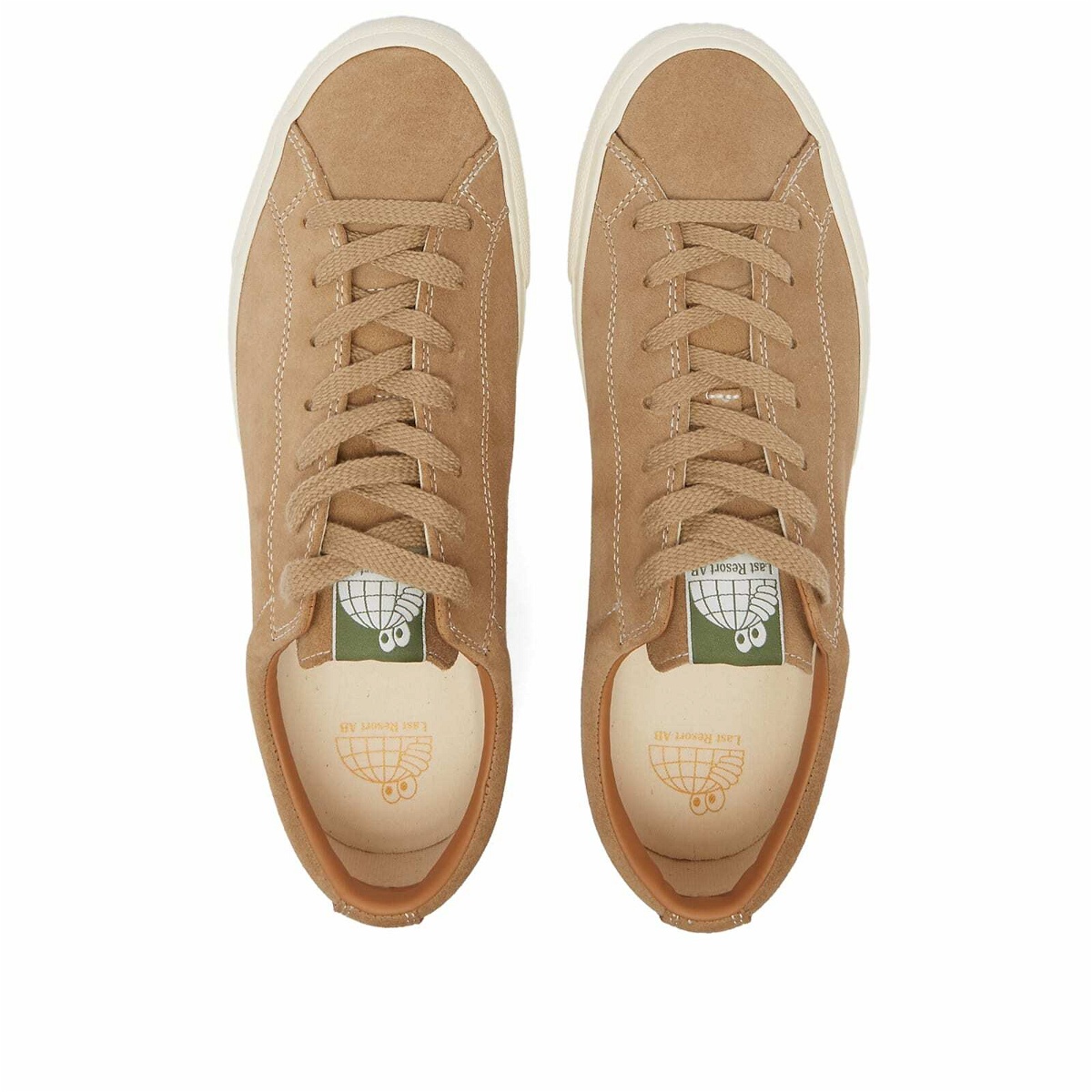 Last Resort AB Men's VM003 Suede Lo Sneakers in Sand And White