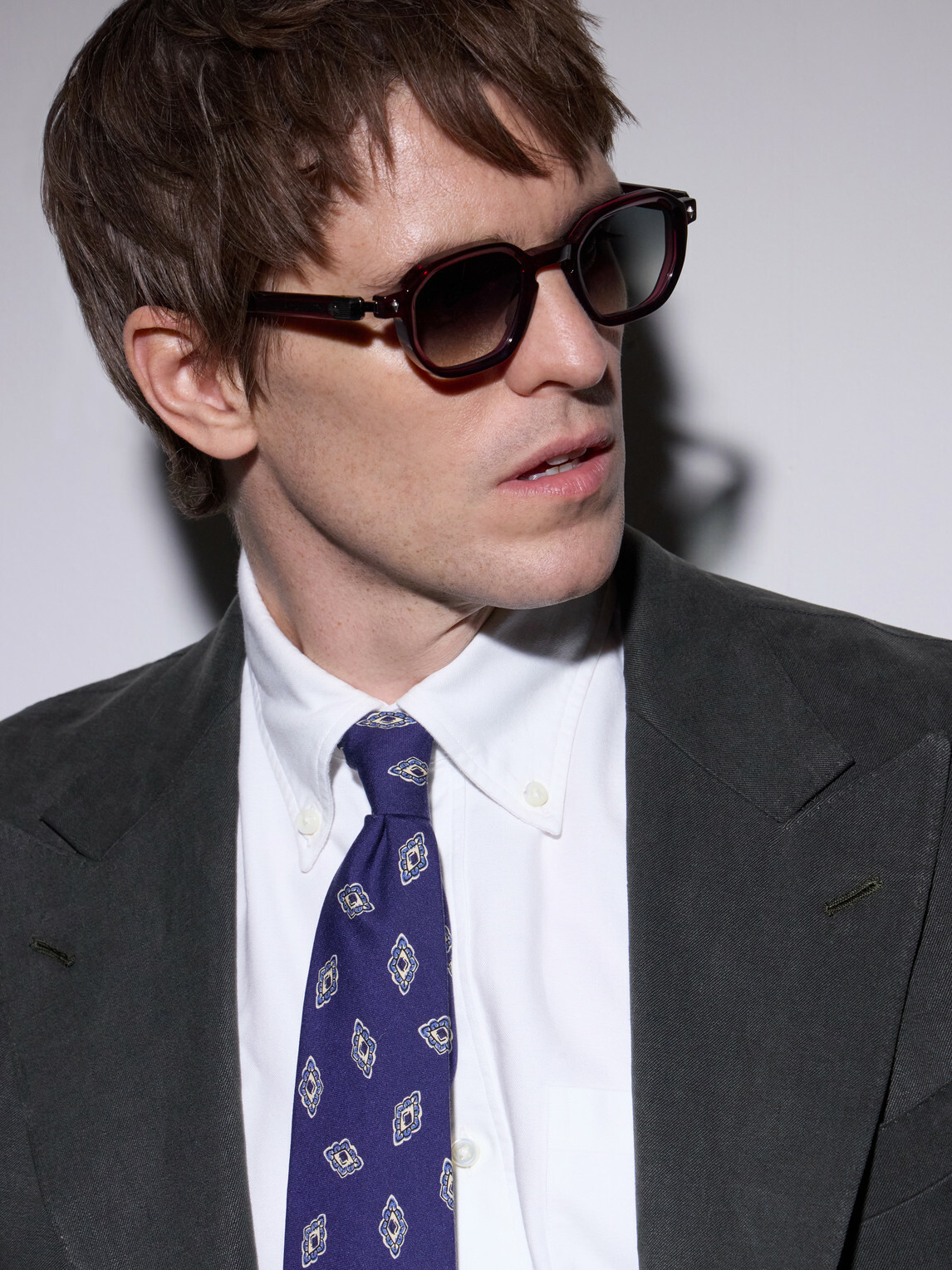 Sato - Menkar Round-Frame Acetate Sunglasses