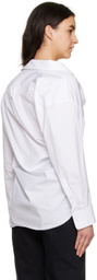 Alexander Wang White Asymmetrical Shirt