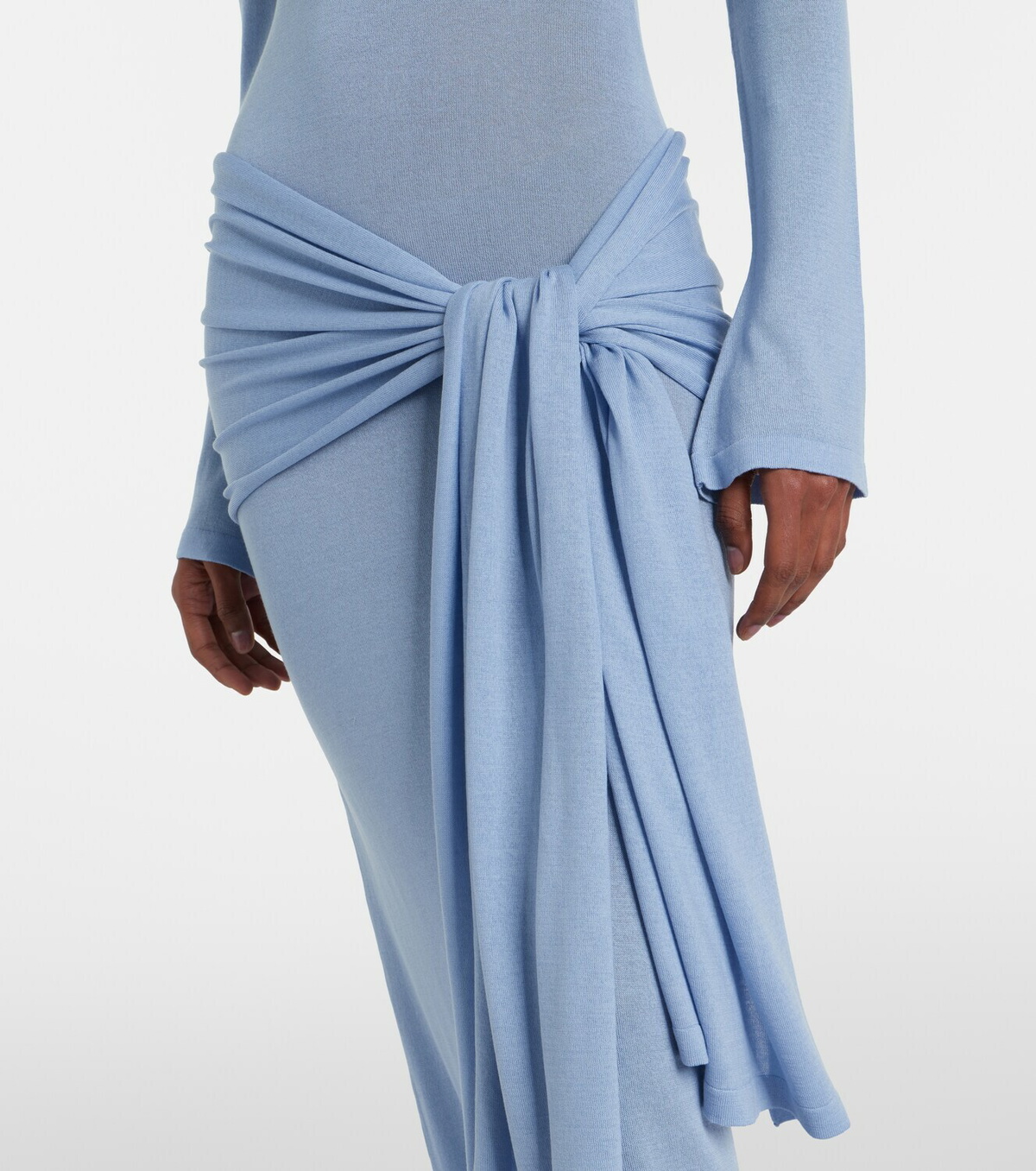 Aya Muse Lace-trimmed maxi dress