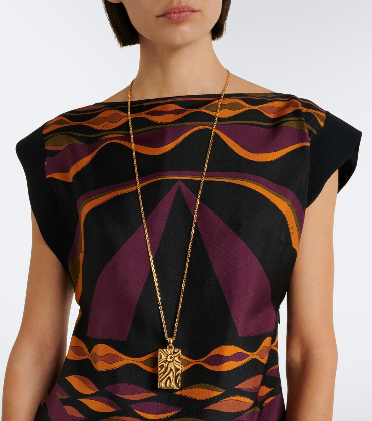 Pucci Marmo pendant necklace