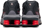 Nike Gray & Red Nike Shox Ride 2 Sneakers