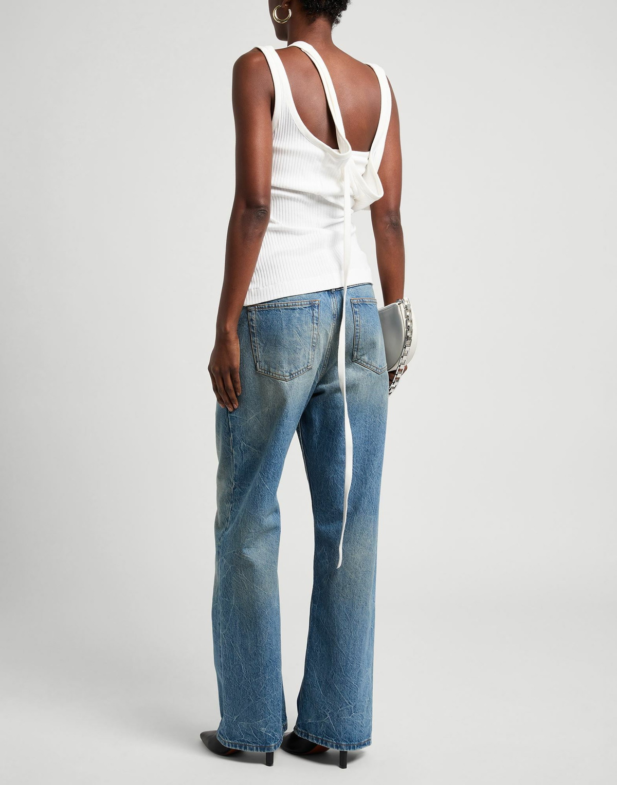 The Attico Womens Top in White