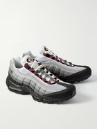 Nike - Air Max 95 Suede and Mesh Sneakers - Black