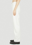 Twisted Seam Jeans in White