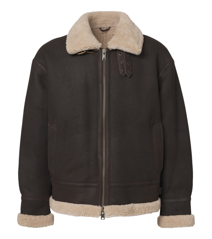 Photo: Arma Sano shearling-lined leather jacket