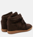 Isabel Marant Bobby suede wedge sneakers