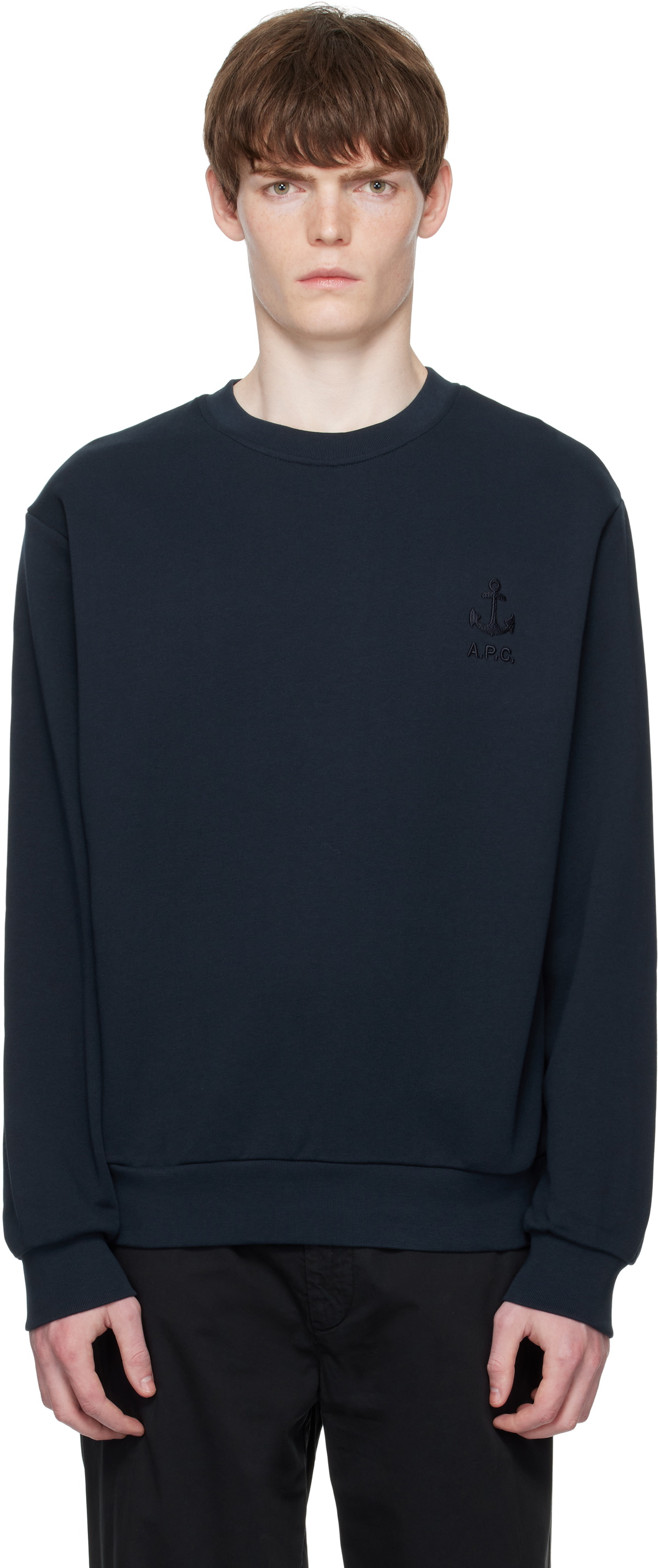 スウェット・トレーナー A.P.C. SUNSET CREWNECK COTTON SWEATSHIRT A.P.C. Sunset Sweatshirt | endource