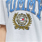 Tommy Jeans Men's Skater College T-Shirt in Grey
