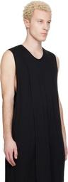 Julius Black Tuck Flare Vest T-shirt
