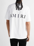 AMIRI - Logo-Print Cotton-Jersey T-Shirt - White