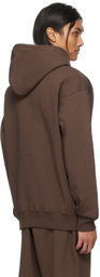 Nike Brown Solo Swoosh Hoodie