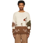 STORY mfg. Multicolor Keeping Sweater