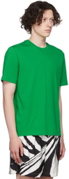 Bottega Veneta Green Cotton T-Shirt
