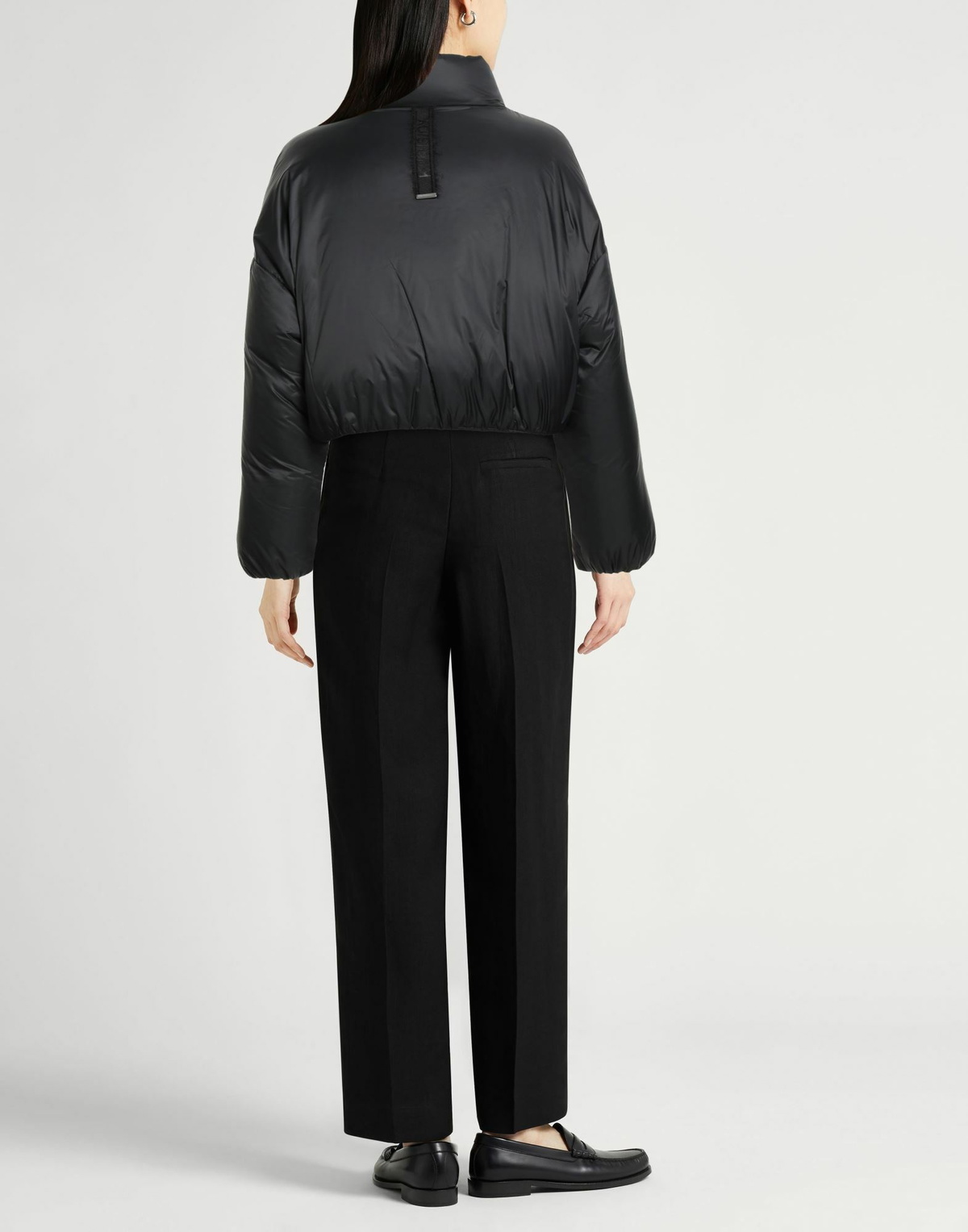 Khrisjoy Womens Puffer in Black