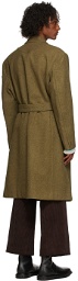 Andersson Bell Khaki Berlin Robe Coat