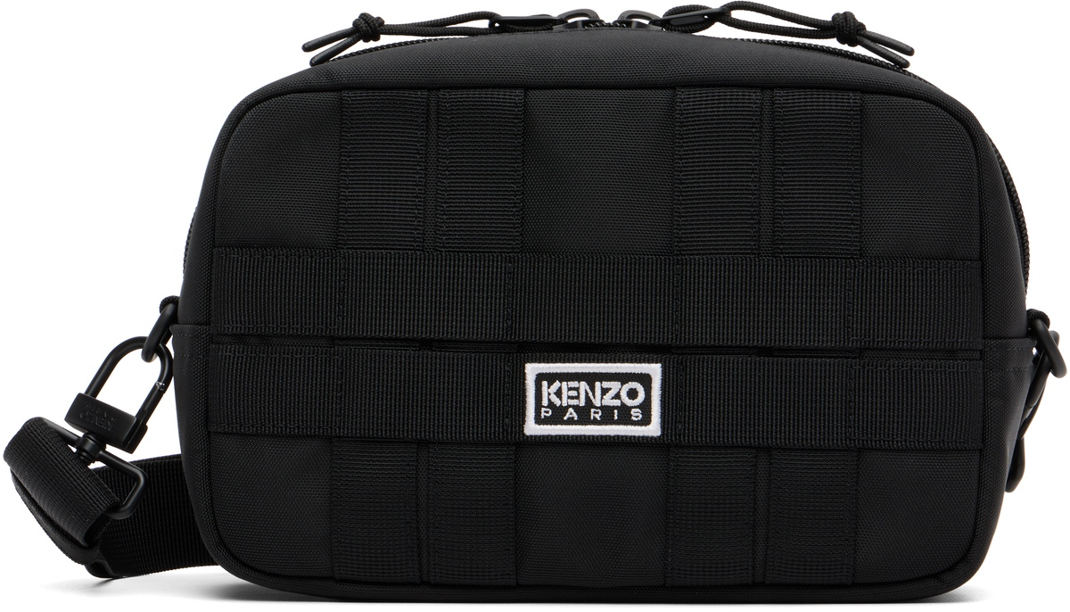 Kenzo Black Kenzo Paris Crossbody Bag