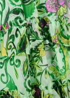 Diane Von Furstenberg Modena Printed Chiffon Midi Dress Mint