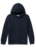 Outerknown - Hightide Organic Cotton-Blend Terry Hoodie - Blue