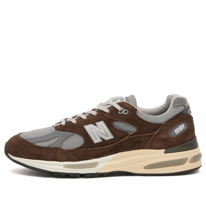 Photo: New Balance 991v2 Sneaker in Brown