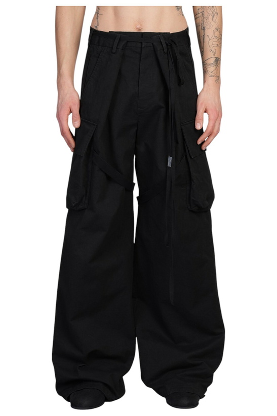 Photo: Ann Demeulemeester Iben Pants In Black Cotton
