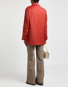Rochas Womens Blazer Rust