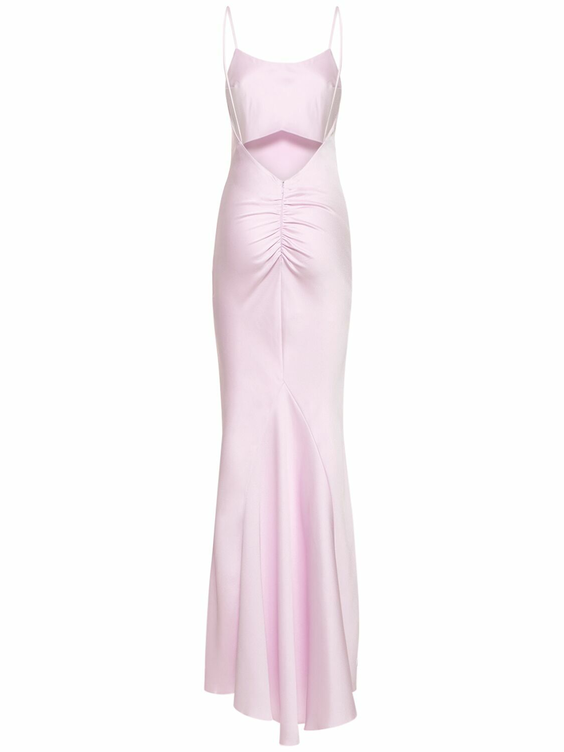 【関税&送料込】THE ANDAMANE Dresses White White strapless maxi dress​ - designer maxi dress - The Andamane