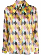 Christopher John Rogers Multicolour Graphic Print Shirt