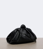Aquazzura Cocoon leather clutch