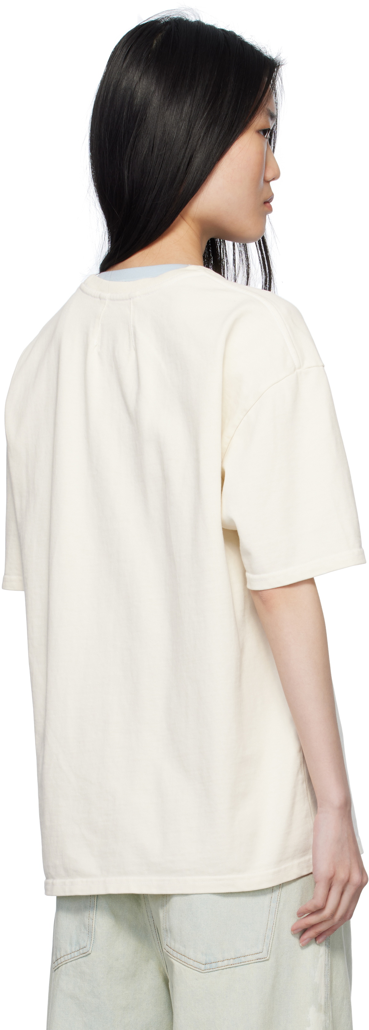 Rhude Off-White Poster T-shirt Rhude