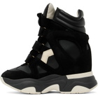 Isabel Marant Black Balskee Sneakers