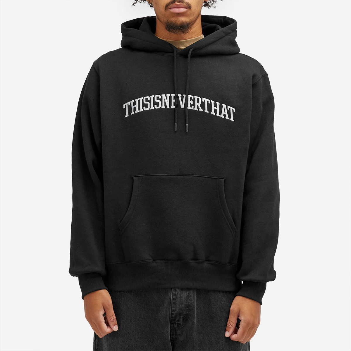 thisisneverthat Men's Arch-Logo Hoody in Black thisisneverthat