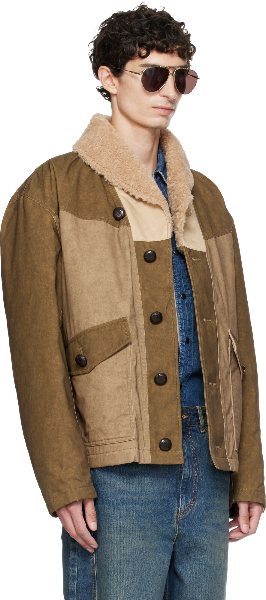 Isabel Marant Khaki Toswald Jacket
