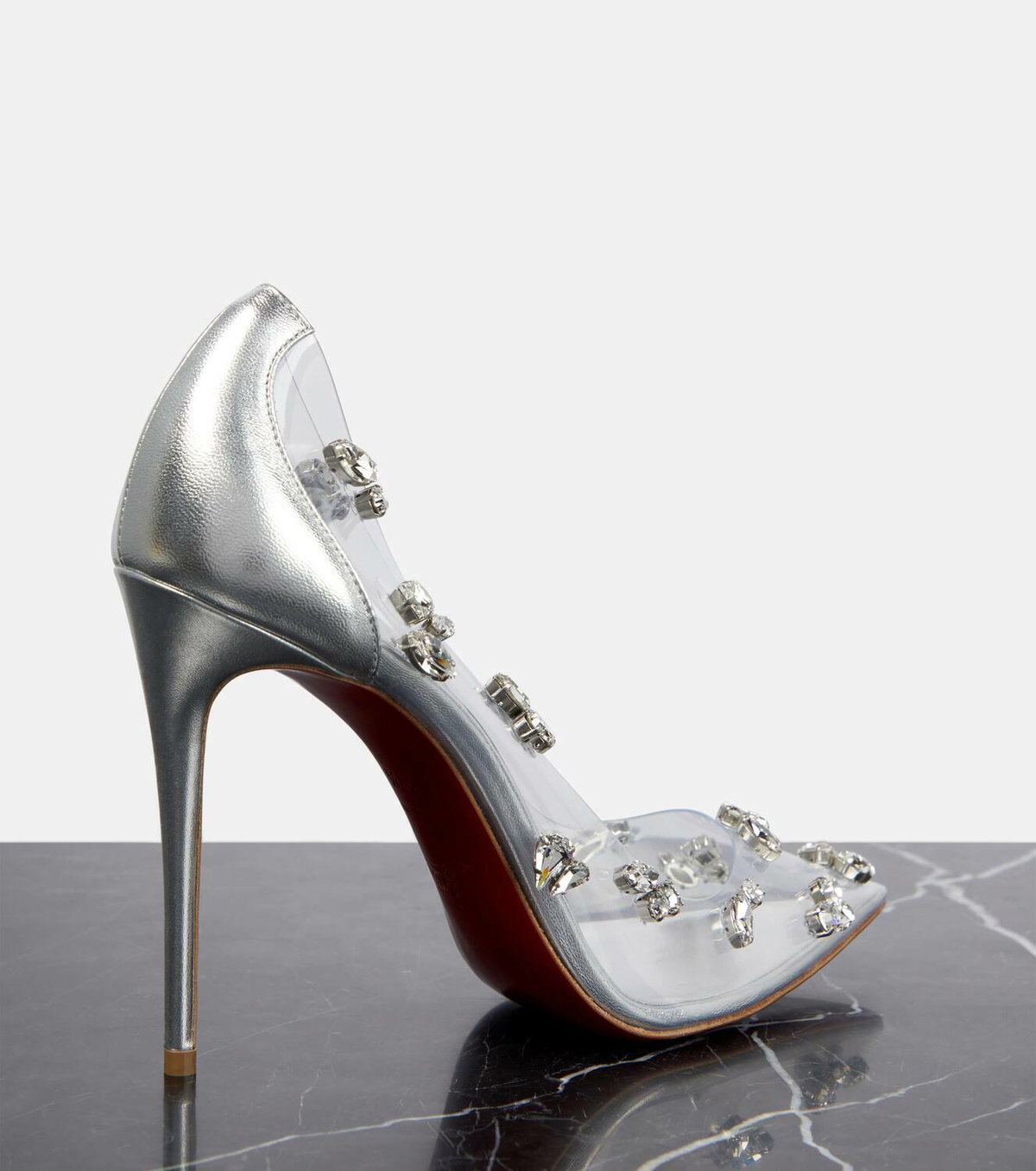 Christian louboutin pvc heels on sale