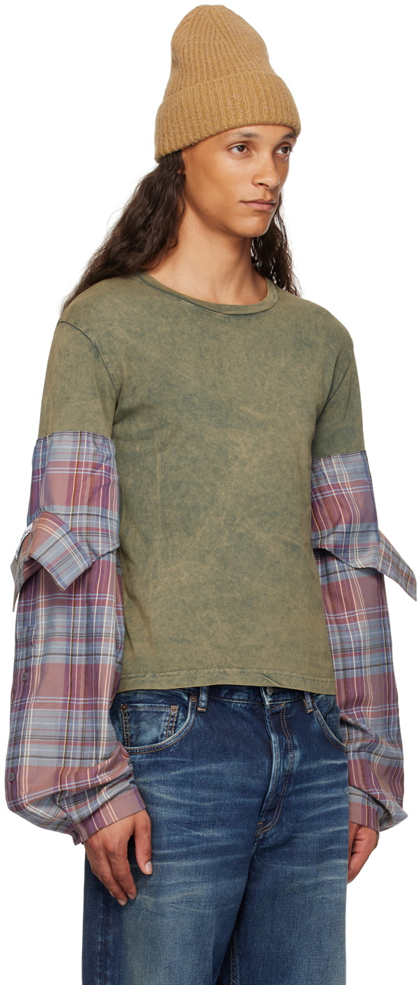 Acne Studios - T-shirt plaster print - Faded black