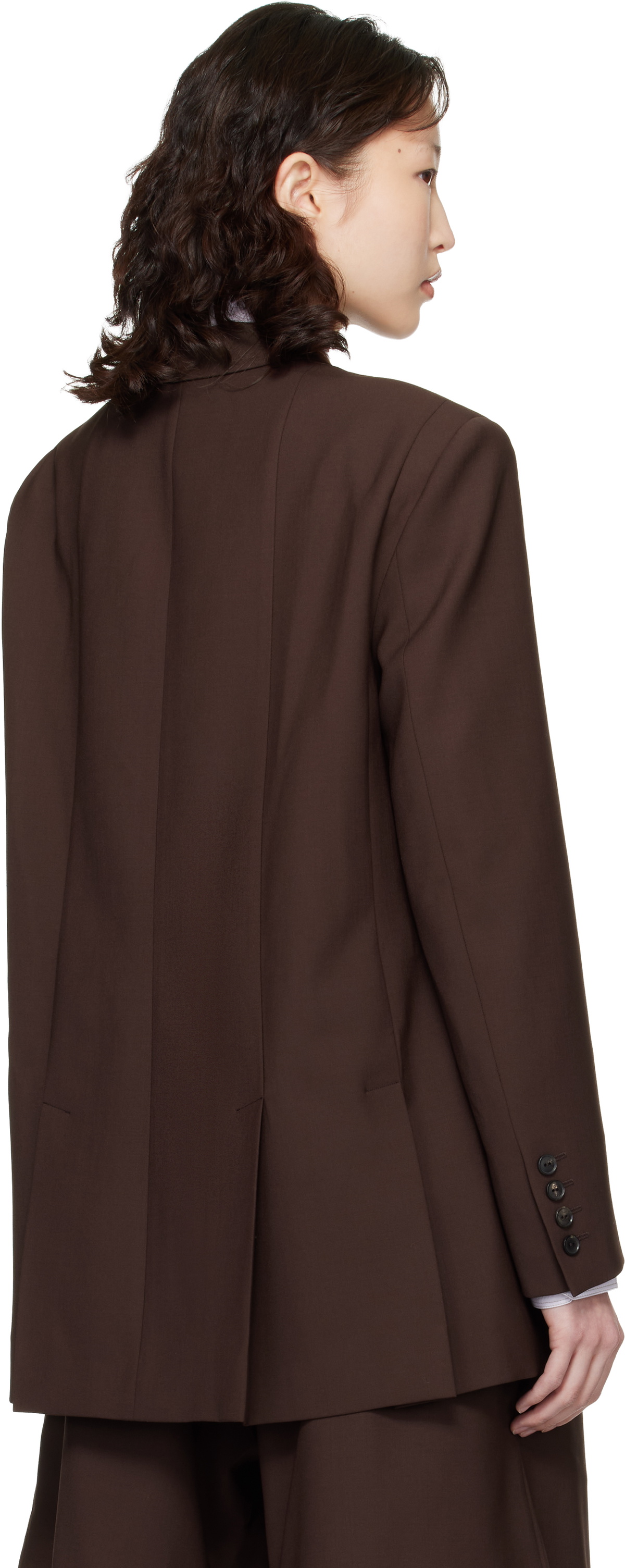 Cordera Brown Tailored Blazer
