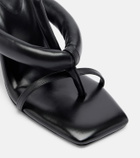 Givenchy Boudoir leather thong sandals