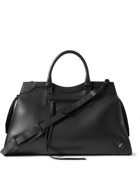 BALENCIAGA - Full-Grain Leather Duffle Bag