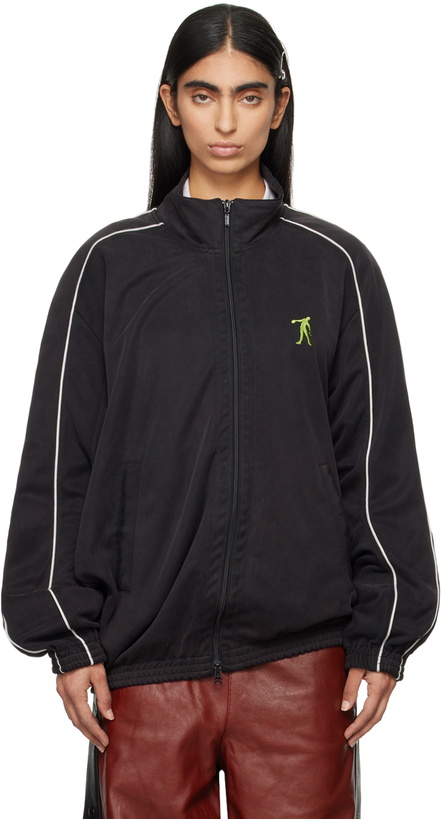 Photo: doublet Black Zombie Silhouette Track Jacket