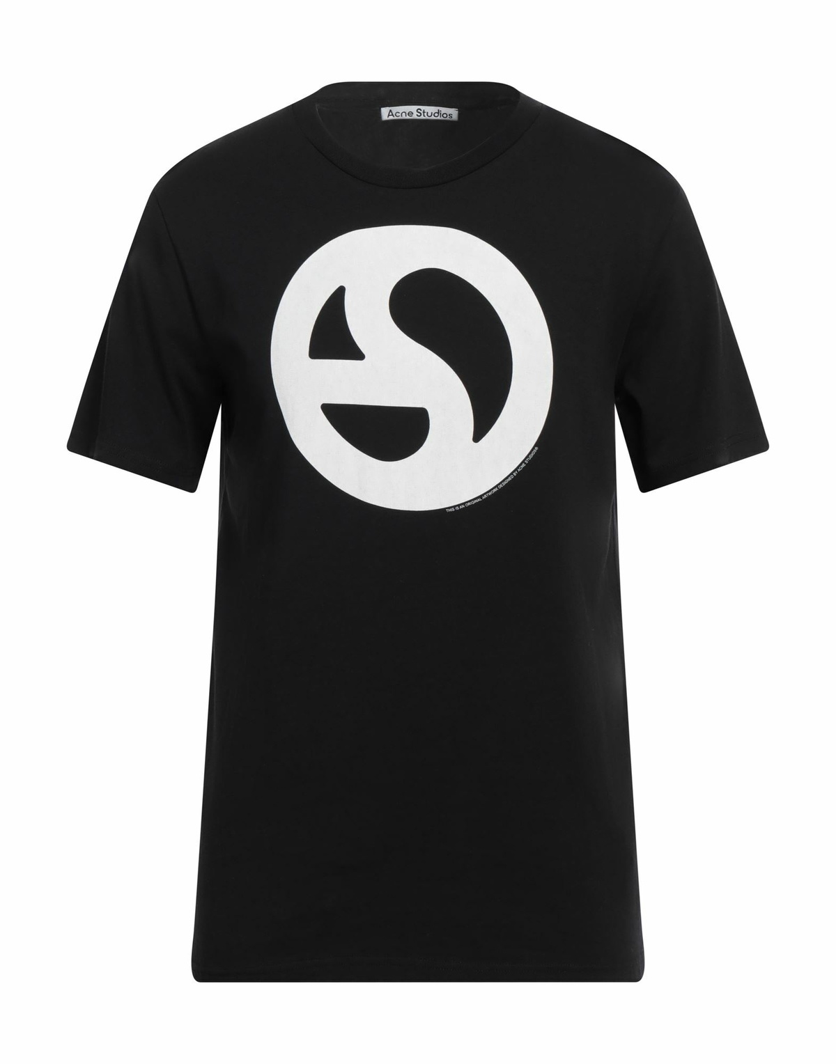 Acne Studios Mens T-shirt in Black