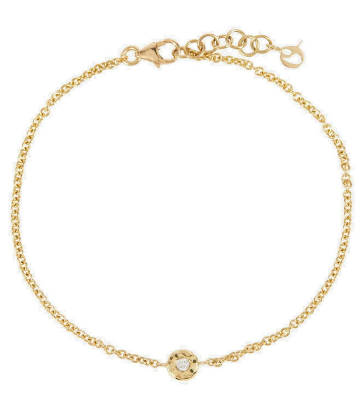 Photo: Octavia Elizabeth Nesting Gem 18kt gold bracelet with diamond
