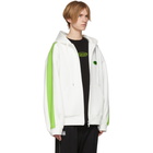 ADER error SSENSE Exclusive Off-White ASCC Colorblocked Zip Hoodie