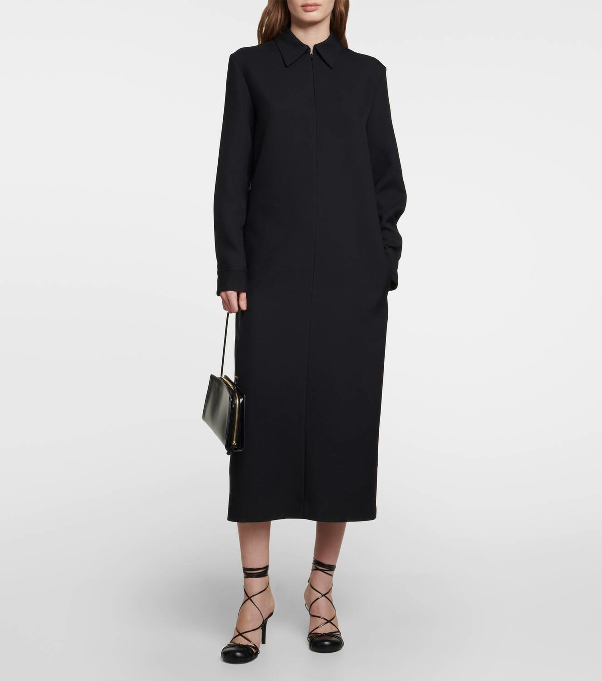 【国内発送】THE ROW ショルダーバッグ Dalia textured-leather The Row Dalia Leather Bag – T²