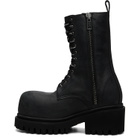 Balenciaga Black Stomper Boots