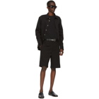 Bottega Veneta Black Canvas Shirt