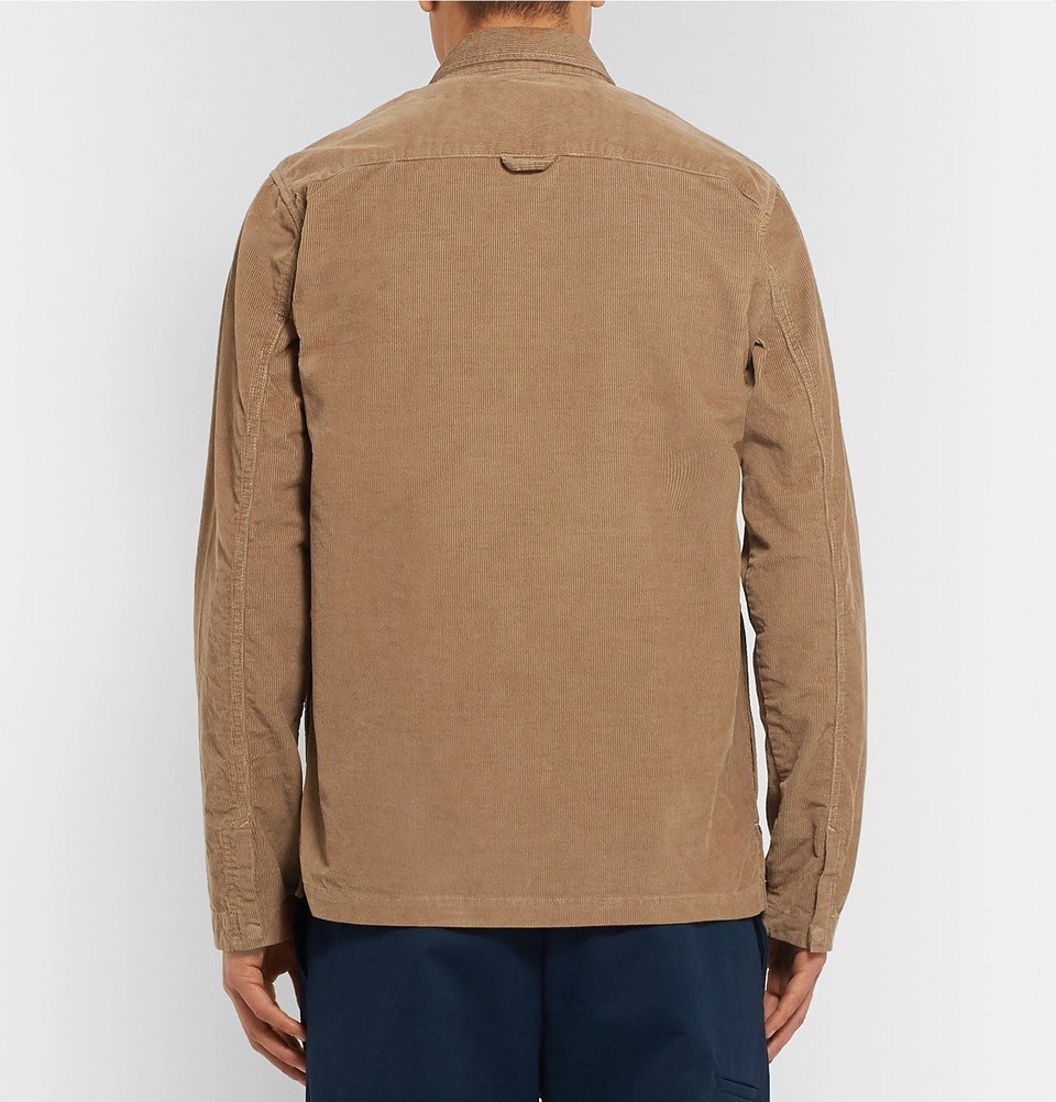 Norse Projects - Jens Cotton-Corduroy Zip-Up Overshirt - Men - Camel Norse  Projects