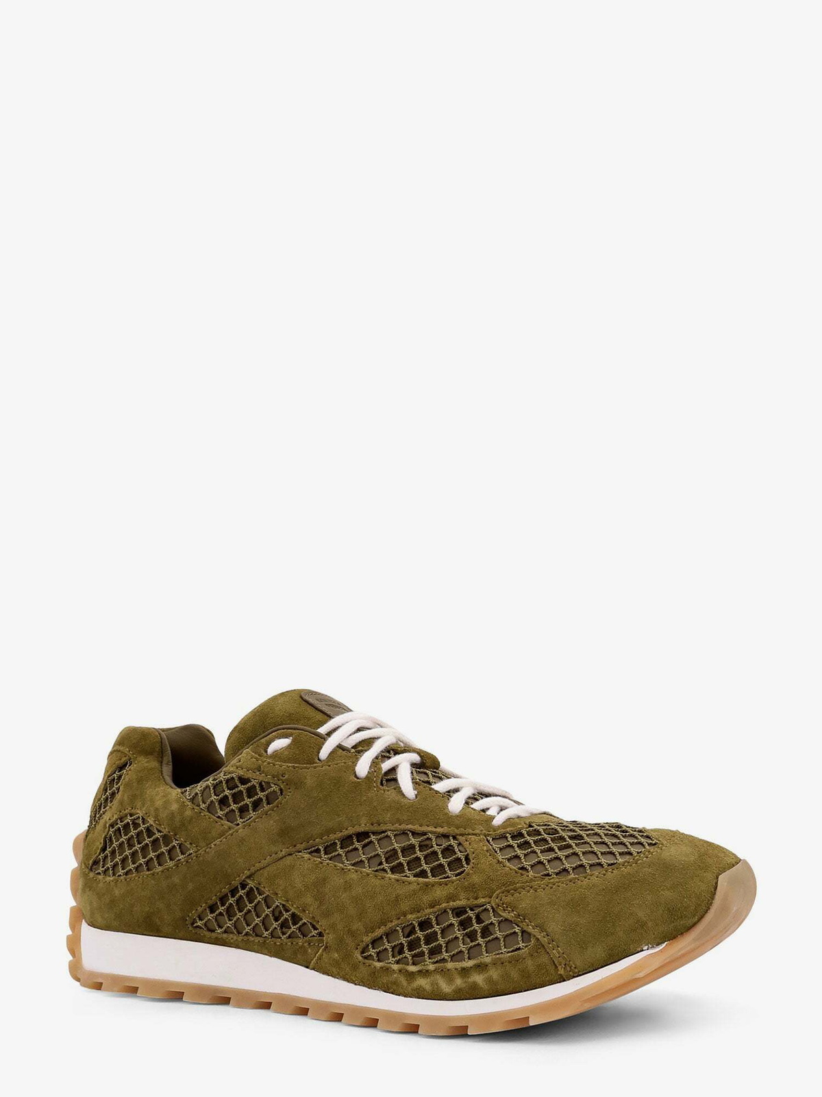Bottega Veneta Metallic Brown Green and White Men\'s Sneaker Bottega Veneta Orbit Green Mens Sneaker Bottega Veneta main image 2