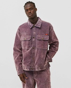 Dickies Opening Ceremony X Dickies Flock Jckt Purple - Mens - Denim Jackets