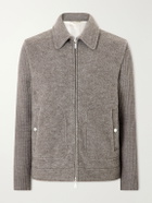 Eleventy - Knitted Wool Jacket - Gray